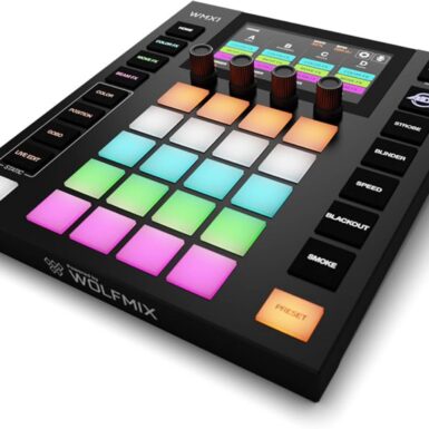 American DJ WMX1 MK2 Wolfmix Powered Standalone DMX LED Lighting Controller ADJ